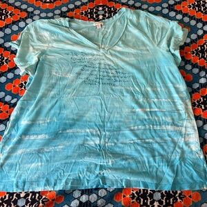 Women’s Avenue V-Neck Short Sleeve Tee with embellishments design